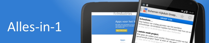 Alles in 1, website en app voor MKB